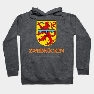 Zweibrucken, Germany - Coat of Arms Design Hoodie